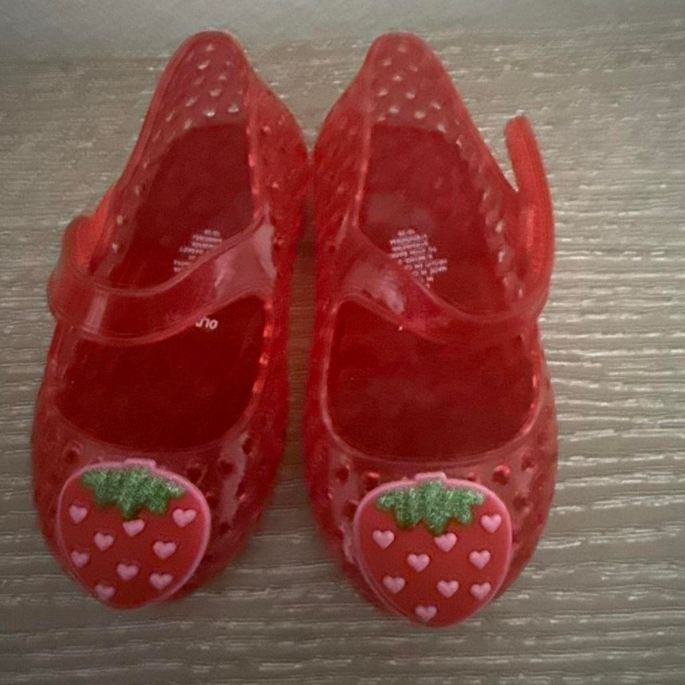 Old Navy Toddler Girl Shoe Bundle Sandals Jelly Flats 12-24 Months Multi 6 Pairs - Picture 5 of 7